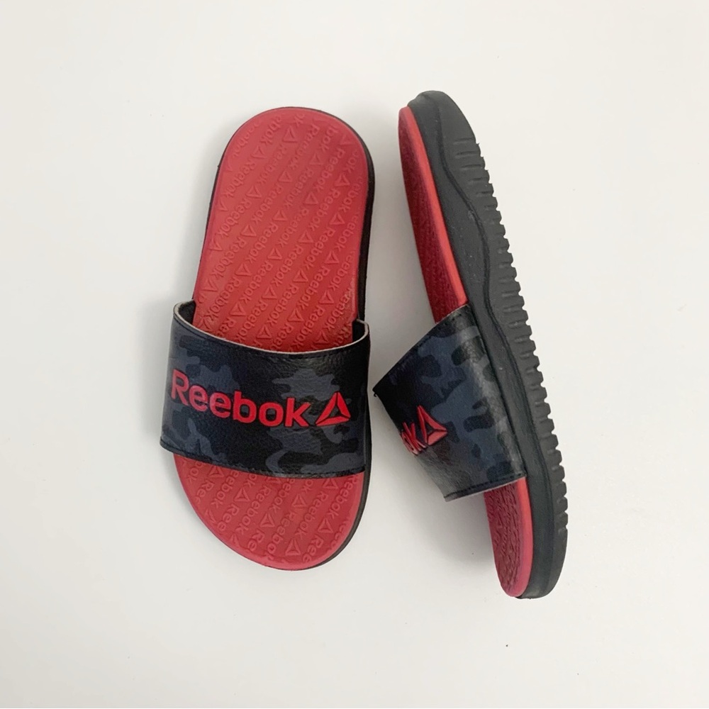 ▪️Reebok Boys Dual Density Comfort Slide Sandals ~ 13